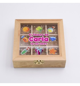 Caja personalizada tesoros